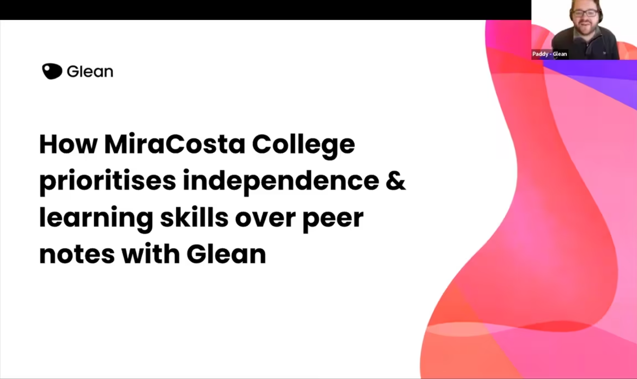 How MiraCosta College prioritises independence & learning skills over peer notes with Glean - Thumbnail