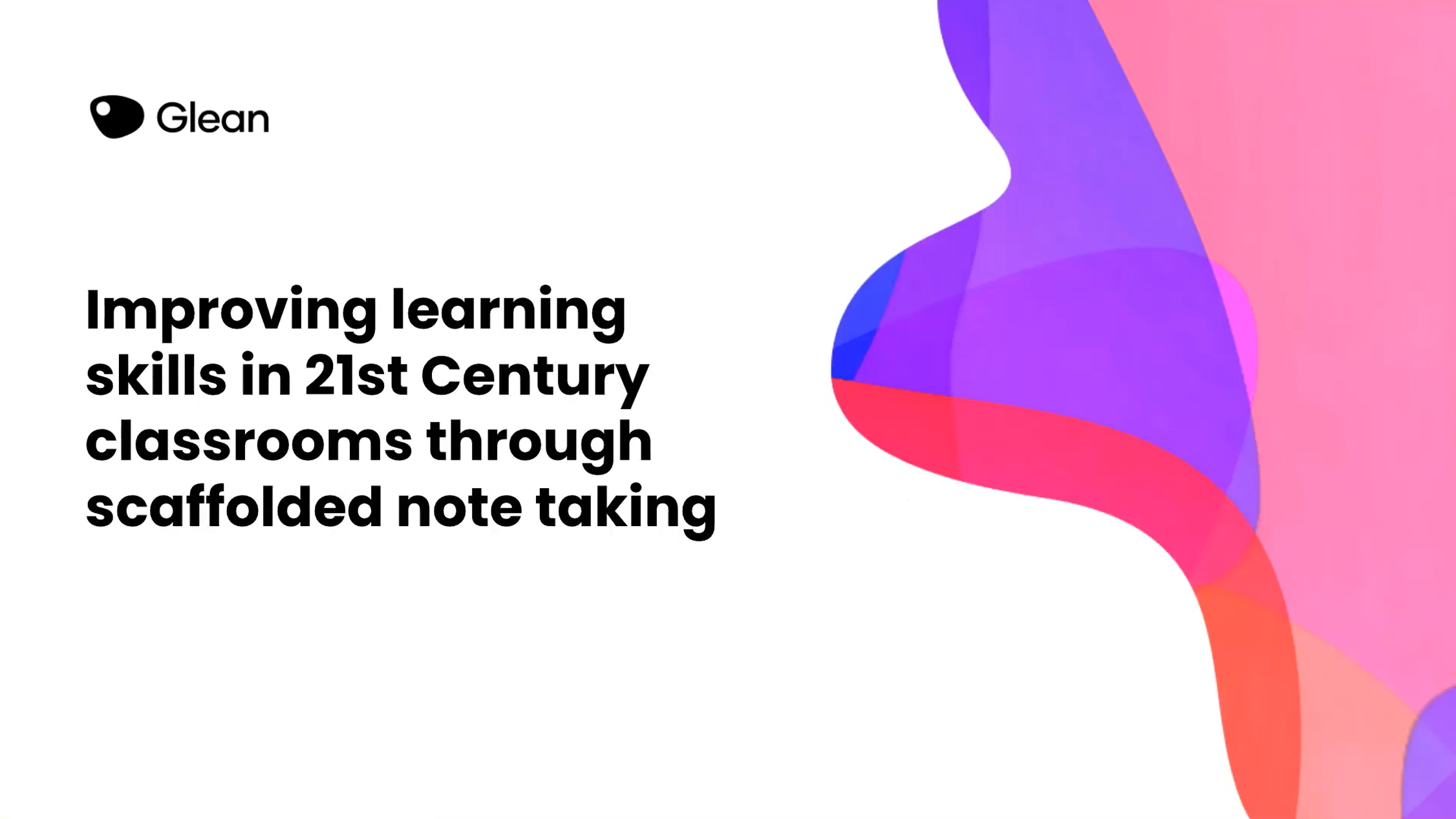 Improving learning skills in 21st Century classrooms through scaffolded note taking thumbnail